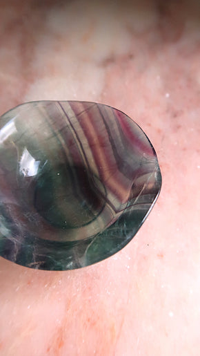 Fluorite Wavy Bowl