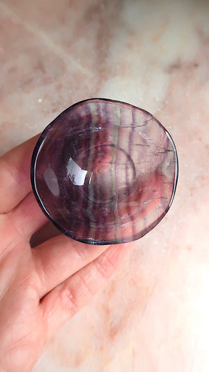 Fluorite Wavy Bowl