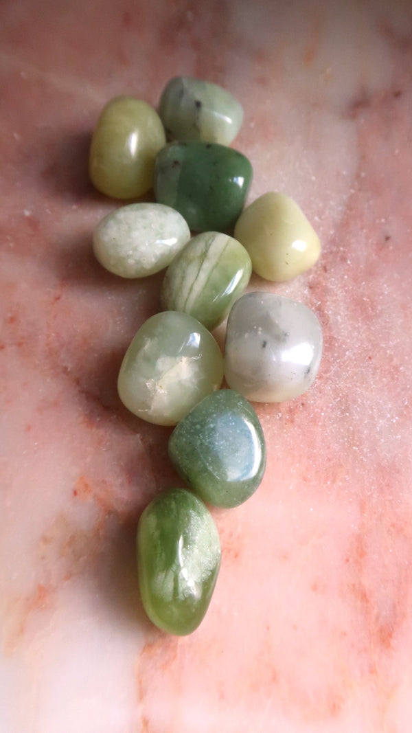 New Jade Tumbles