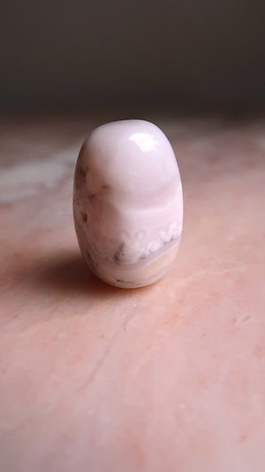 Pink Mangano Calcite Pocket Stone