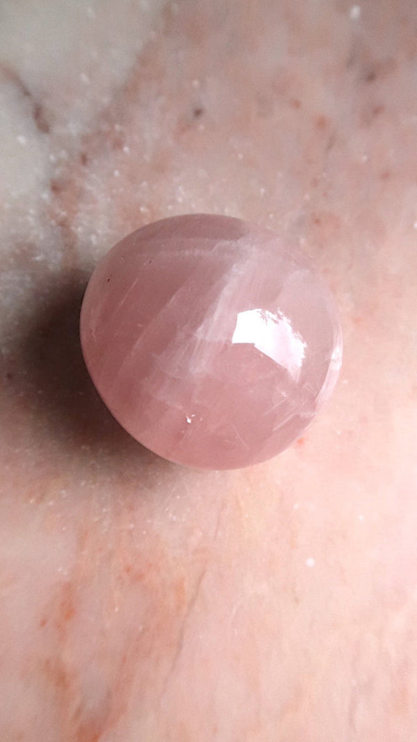 Chunky Rose Quartz Pocket Stone