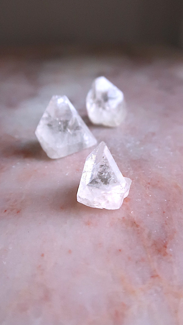 Small Apophyllite Pyramids