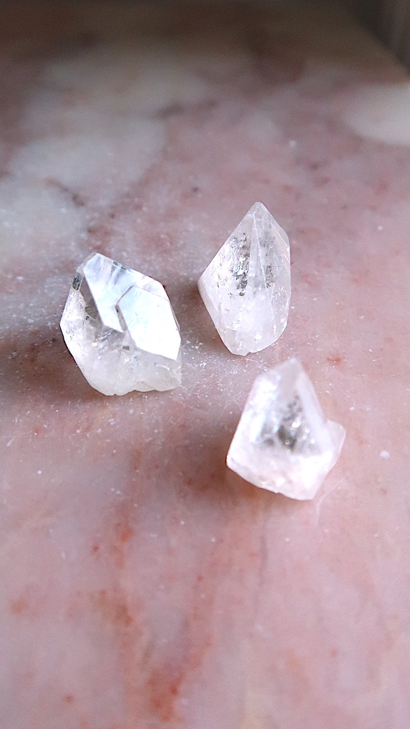 Small Apophyllite Pyramids