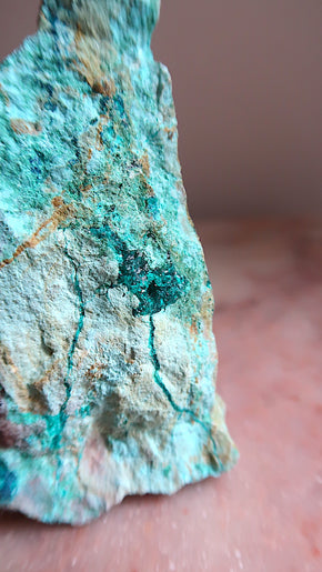 Raw Chrysocolla & Diopside