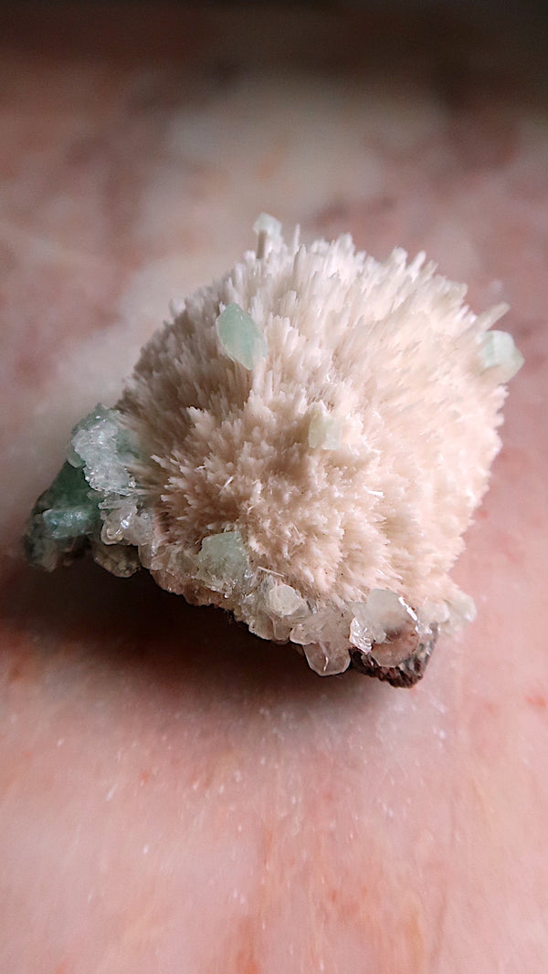 Mordenite & Green Apophyllite