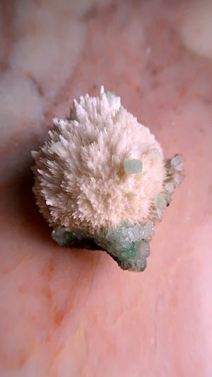 Mordenite & Green Apophyllite
