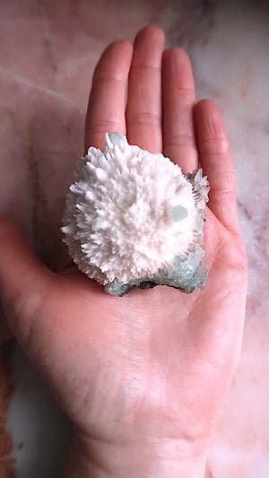 Mordenite & Green Apophyllite