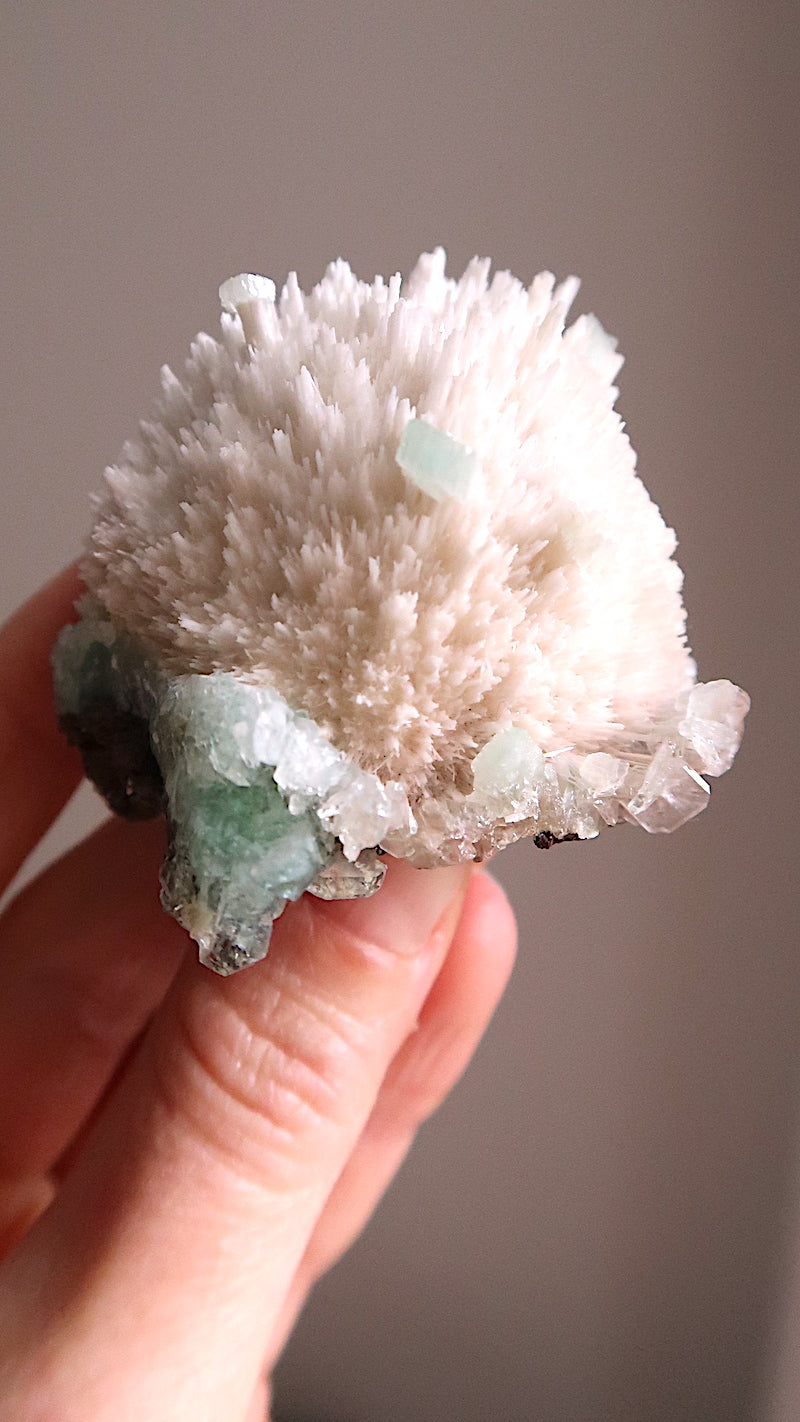 Mordenite & Green Apophyllite