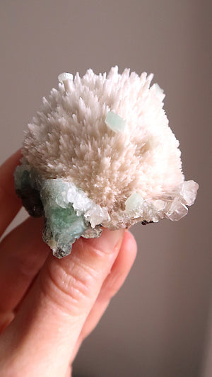 Mordenite & Green Apophyllite