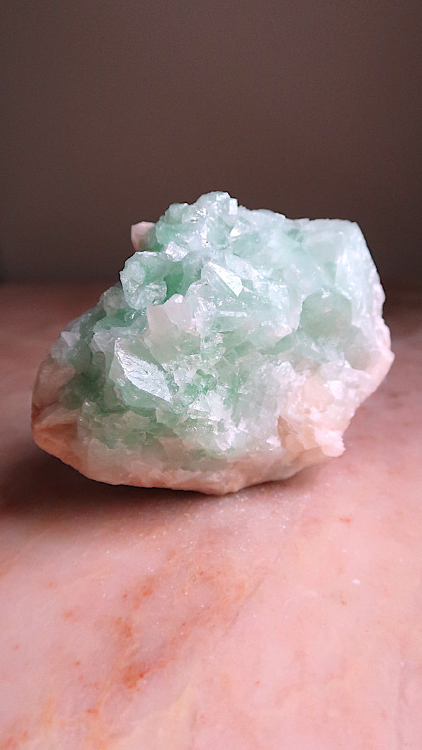 Special: Green Apopohyllite Cluster