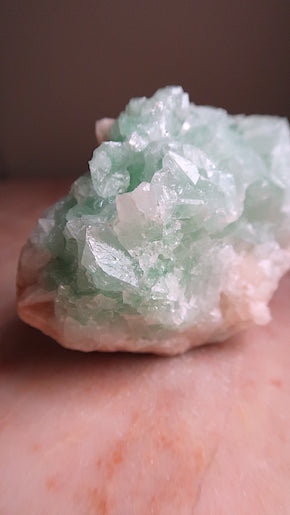 Special: Green Apopohyllite Cluster