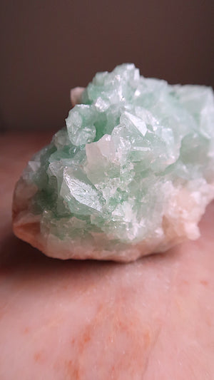 Special: Green Apopohyllite Cluster