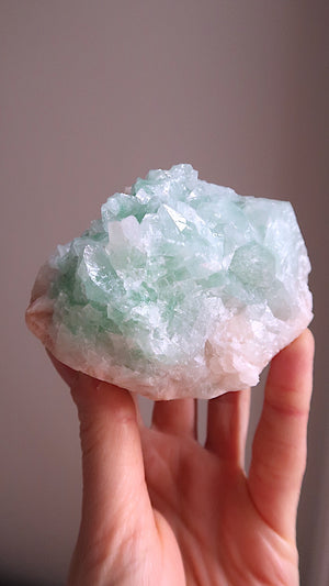 Special: Green Apopohyllite Cluster