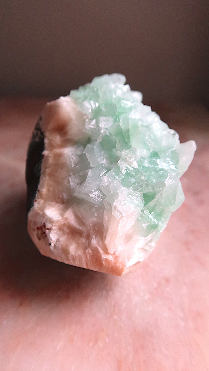 Special: Green Apopohyllite Cluster