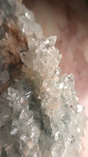 Special: Large Apophyllite Flowers & Stilbite