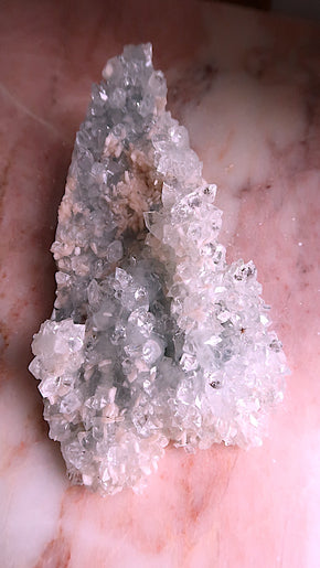 Special: Large Apophyllite Flowers & Stilbite