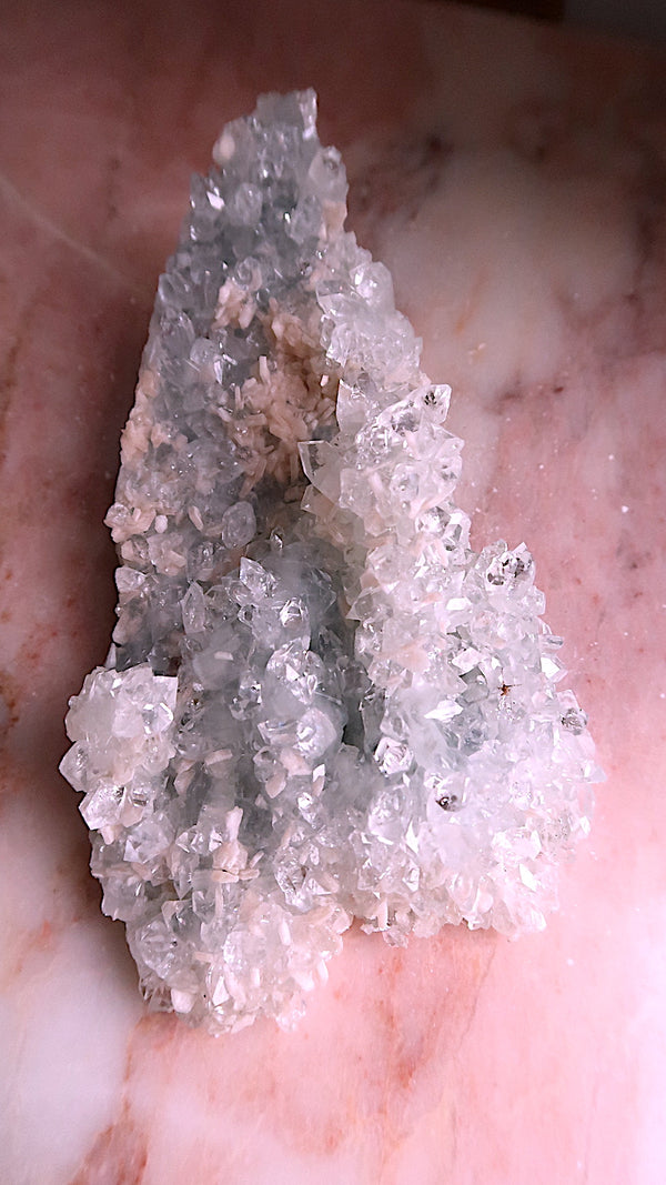 Special: Large Apophyllite Flowers & Stilbite