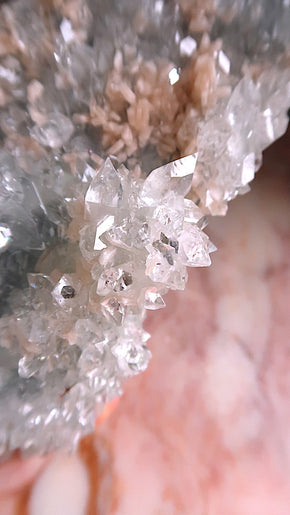 Special: Large Apophyllite Flowers & Stilbite
