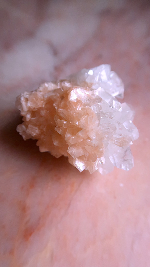 Premium Clear Apophyllite Cluster