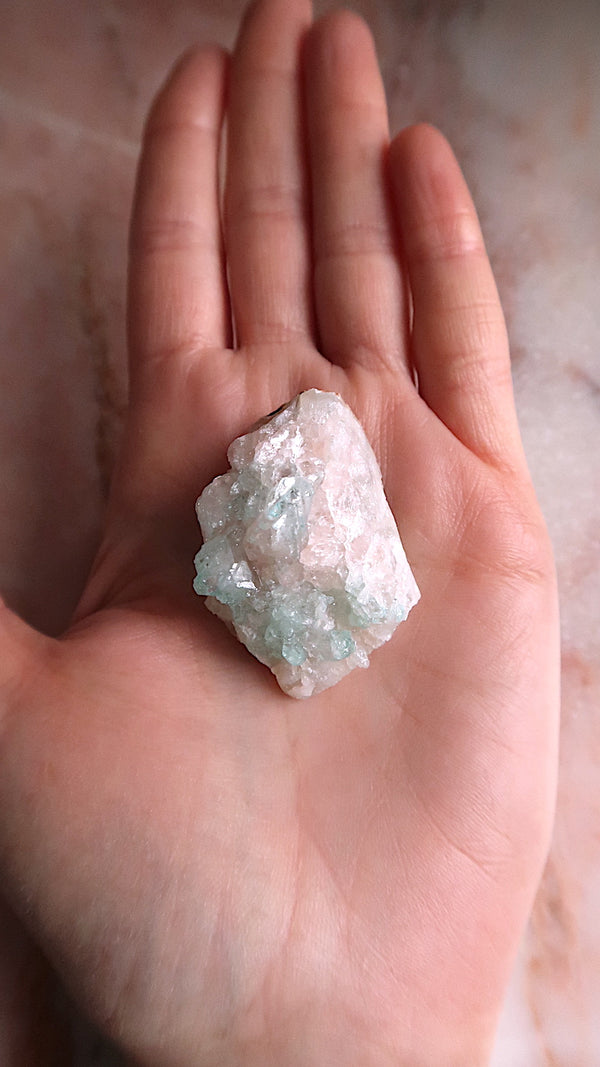 Green & Pink Apophyllite