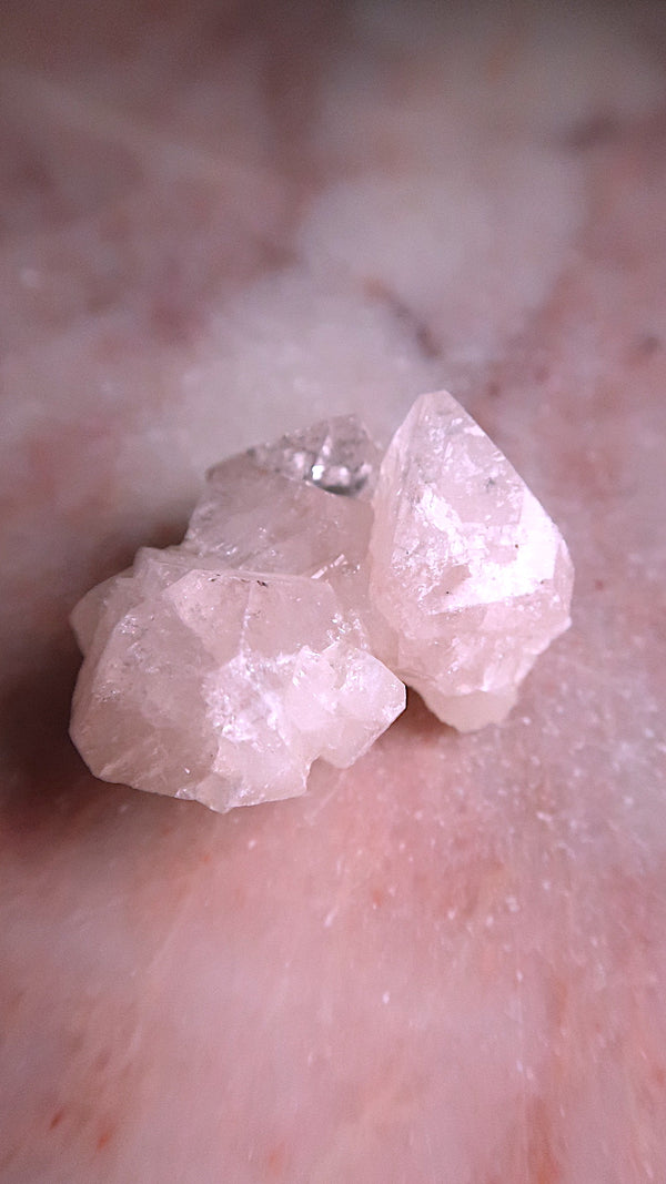 Pink Apophyllite Cluster