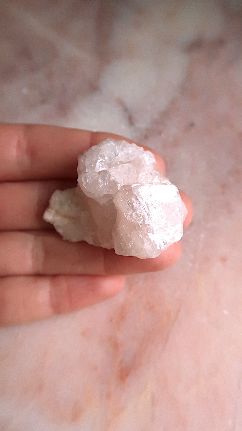 Pink Apophyllite Cluster