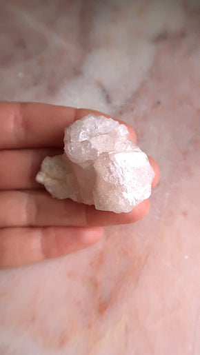 Pink Apophyllite Cluster