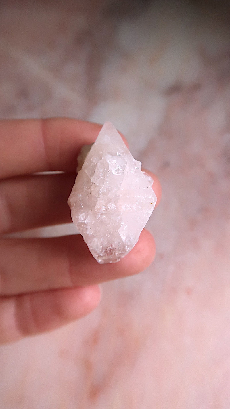 Pink Apophyllite Point