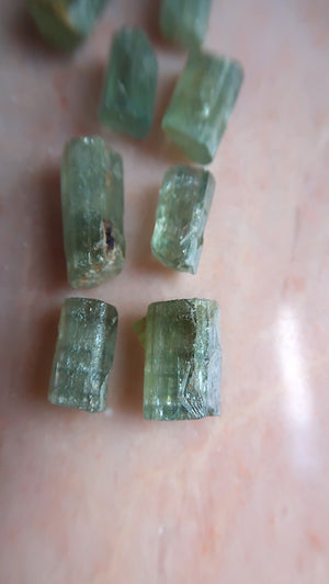 Small Raw Green Apatite