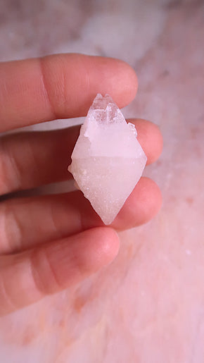 Pink Apophyllite Point