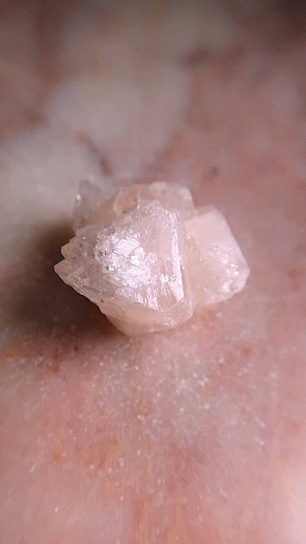 Pink Apophyllite cluster