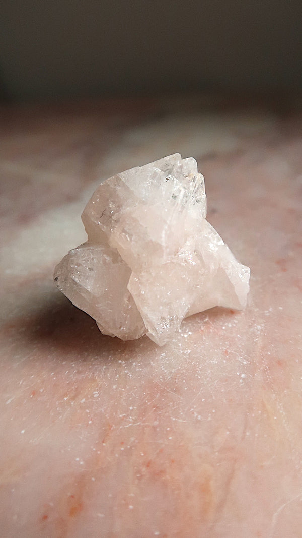 Pink Apophyllite cluster