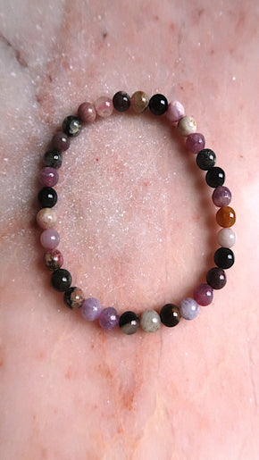 Multi Colour Tourmaline Bracelet