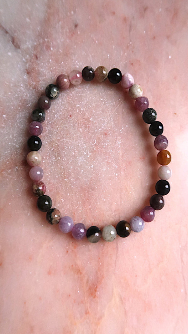 Multi Colour Tourmaline Bracelet