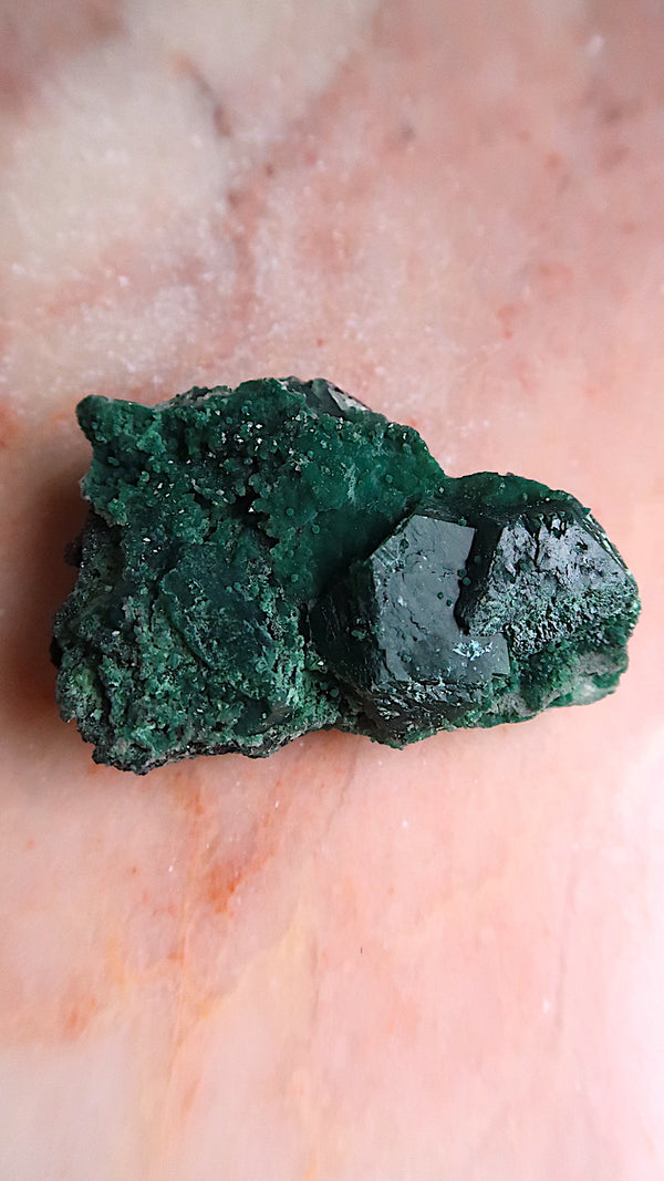 Rare Deep Green Apophyllite