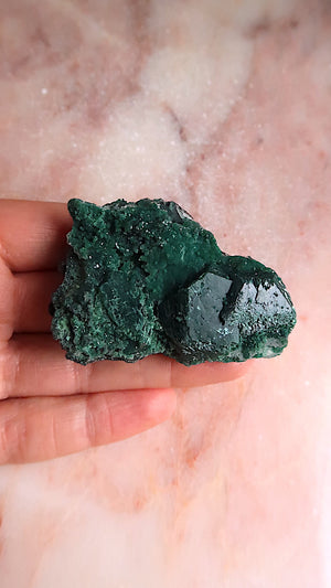Rare Deep Green Apophyllite