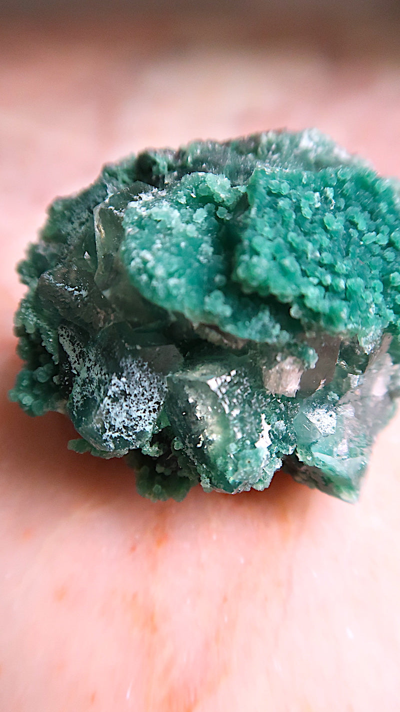 Rare Deep Green Apophyllite