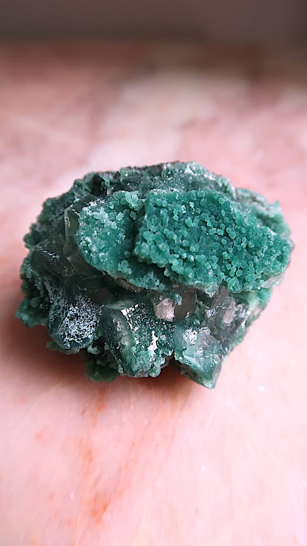 Rare Deep Green Apophyllite