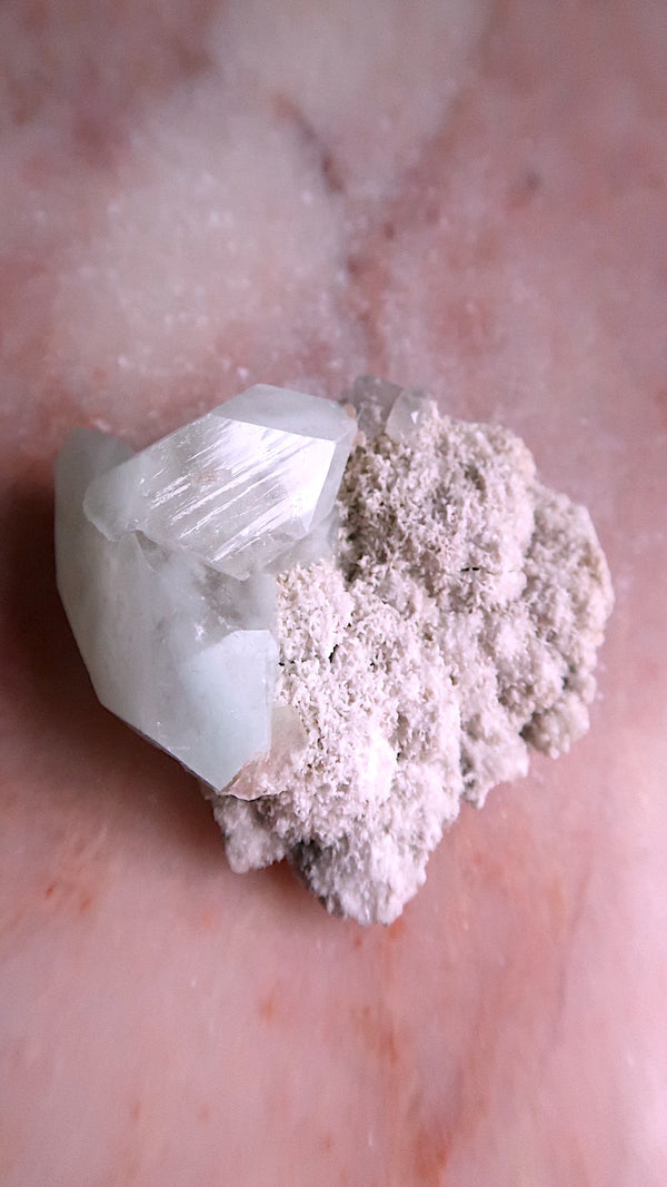 Green Apophyllite Cluster