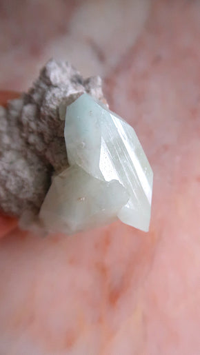 Green Apophyllite Cluster