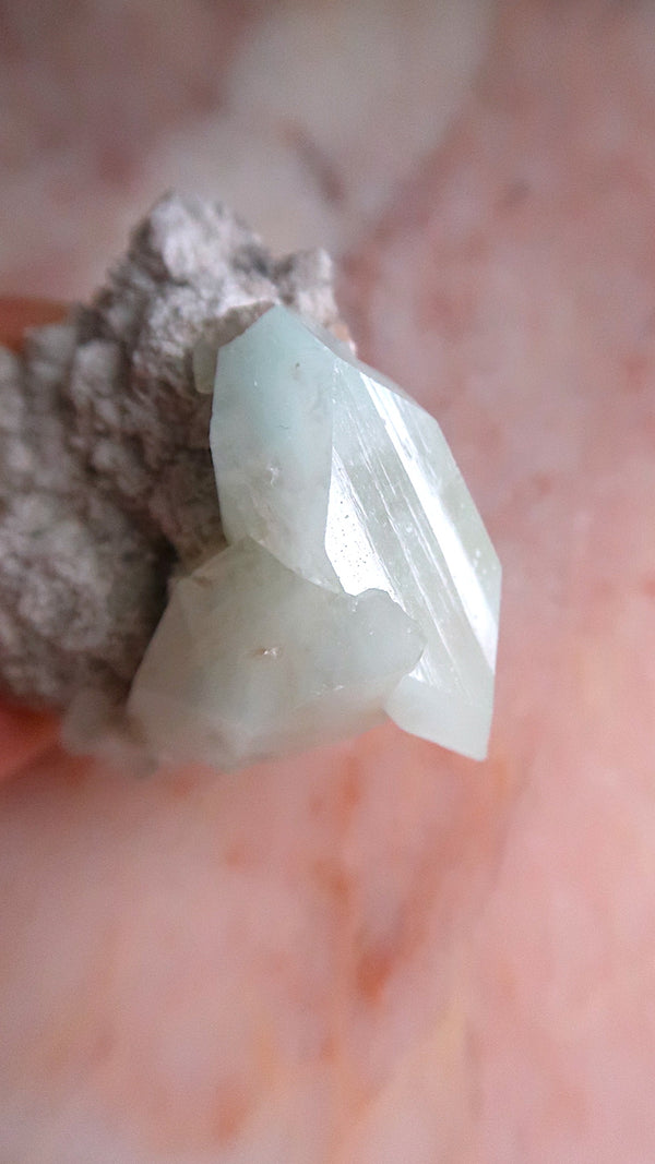 Green Apophyllite Cluster