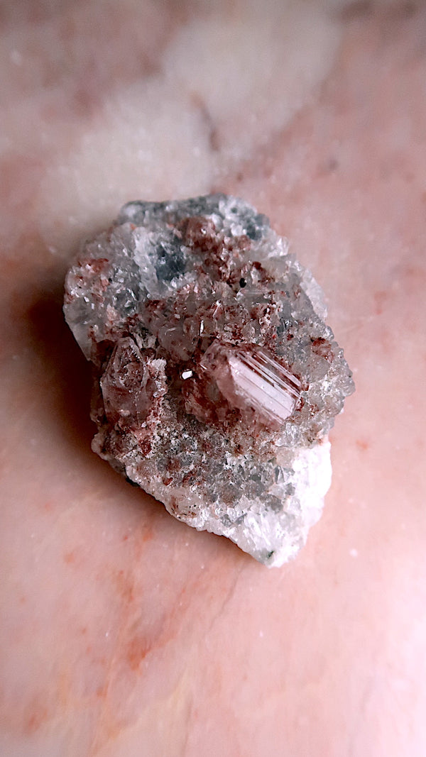 Clear Apophyllite Cluster