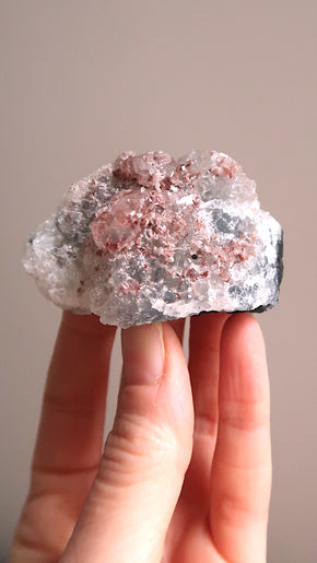 Clear Apophyllite Cluster