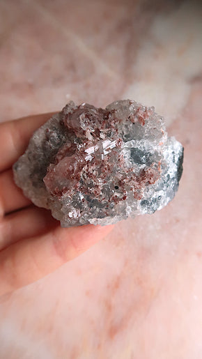 Clear Apophyllite Cluster