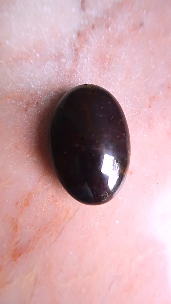 Star Garnet Palm Stone