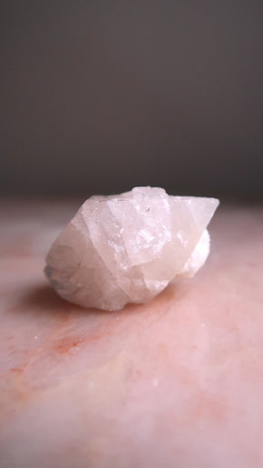 Pink Apophyllite Double Terminated Point