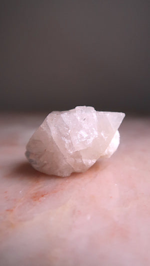 Pink Apophyllite Double Terminated Point