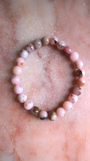 Pink Opal Bracelet