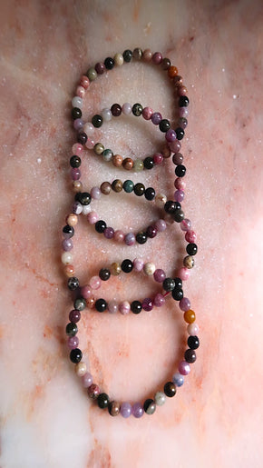 Multi Colour Tourmaline Bracelet