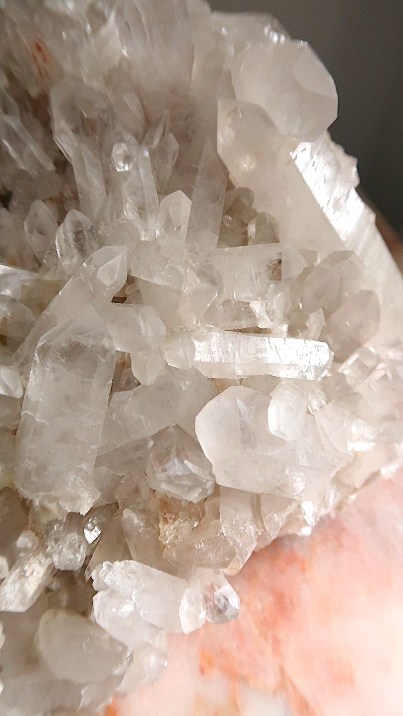 Large Clear Quartz Cluster